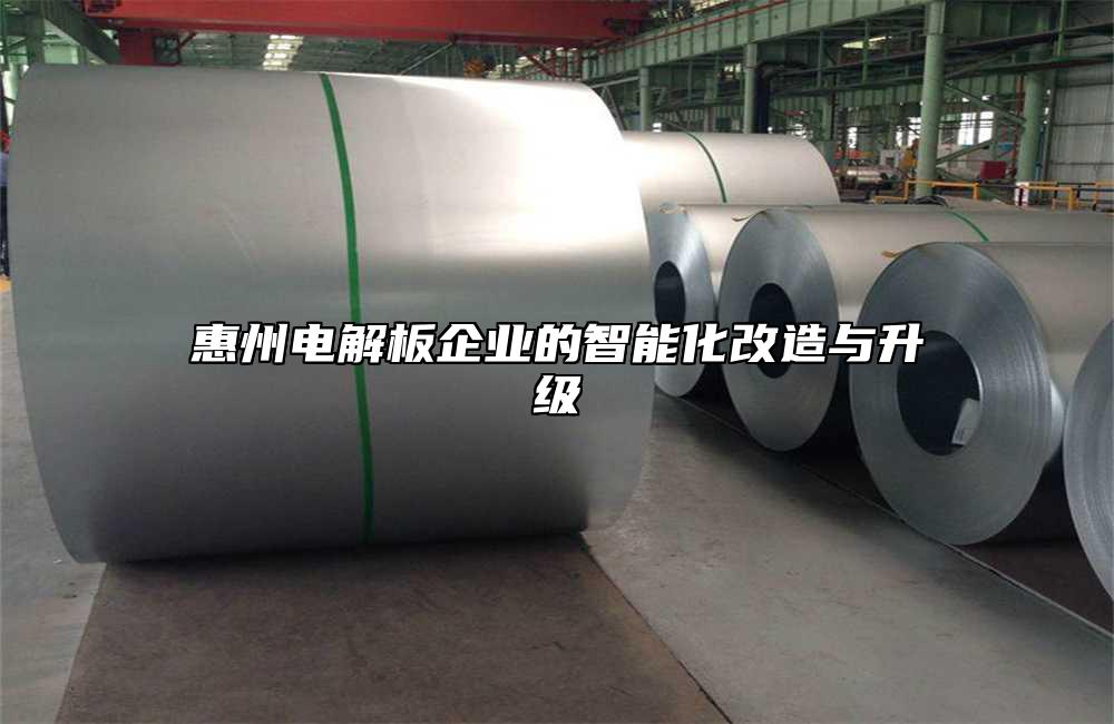 惠州電解板企業(yè)的智能化改造與升級(jí)